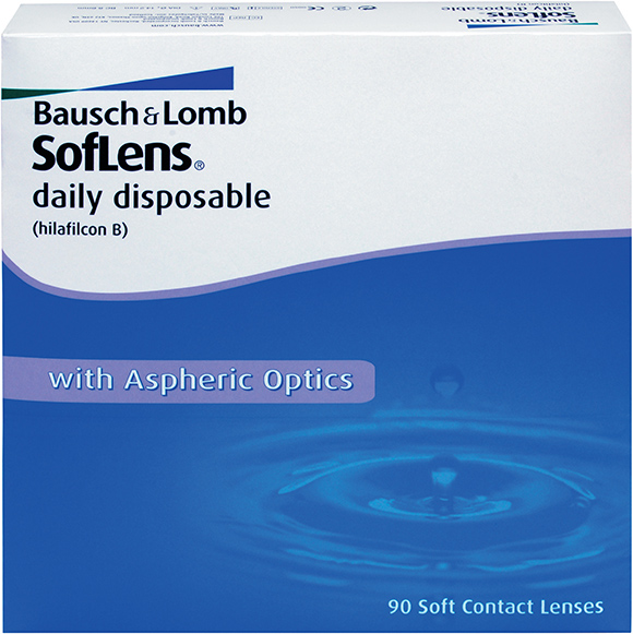 Bausch + Lomb SOFLENS® daily disposable 90-pack