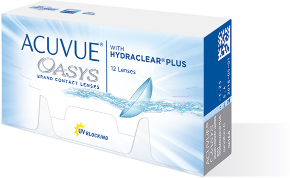 ACUVUE OASYS® with HYDRACLEAR® PLUS 12-pack