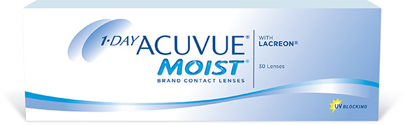 1-DAY ACUVUE® MOIST  30-pack