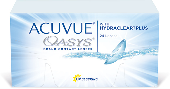 ACUVUE OASYS® with HYDRACLEAR® PLUS 24-pack