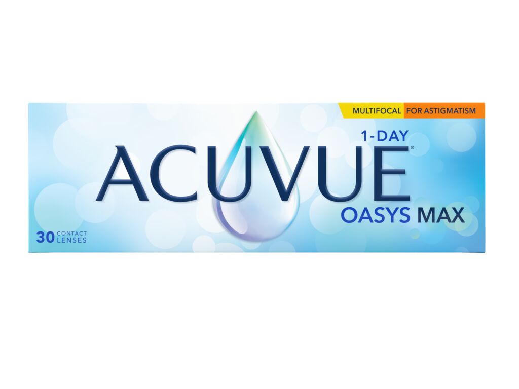 ACUVUE® OASYS MAX 1-Day MULTIFOCAL for ASTIGMATISM